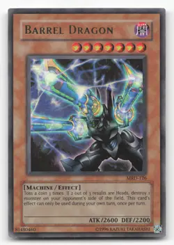 Yugioh Barrel Dragon MRD-126 Ultra Rare Unlimited MP - Image 1