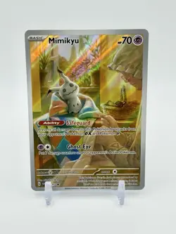 Mimikyu Sv: Scarlet & Violet Promo Cards 075 Promo Holo Paldean Fates - Image 1