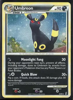 Umbreon 22/95 Call of Legends 2011 Holo Rare Pokemon Card - Image 1