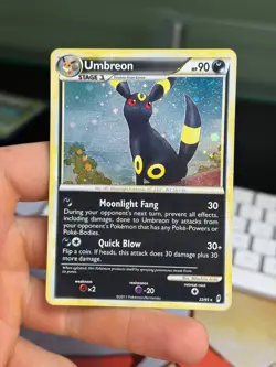 Umbreon 22/95 Call of Legends 2011 Holo Rare Pokemon Card - Image 3
