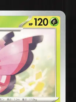 Vivillon 005/078 Violet ex NM Japanese Pokemon Card TCG - Image 3