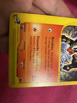 HOUNDOUR 66/144 SKYRIDGE Pokemon TCG e-Reader Card ENGLISH LP - Image 5