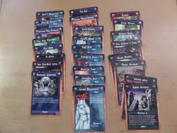 Lot of 75 RAGE CCG Game Cards - Image 1