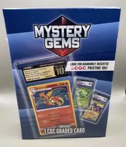 Pokemon Mystery Gems Contains 1 CGC Graded Card 2026 FACTORY SEALED!! - Image 1