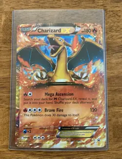 Pokemon 2014 Charizard EX XY17 JUMBO Holo NM/M Oversized Promo Card - Image 1
