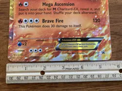 Pokemon 2014 Charizard EX XY17 JUMBO Holo NM/M Oversized Promo Card - Image 3