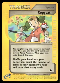 Pokemon Cards Copycat 138/165 Expedition Base Set Uncommon NM *4 - Image 1