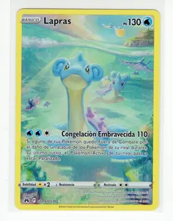 ~ESP~ SPANISH Lapras GG05 Crown Zenith Pokemon Card (kx) - Image 1