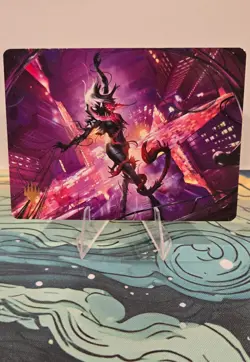 Gwenom, Remorseless Art Card (Gold-Stamped Planeswalker Symbol) Art Series:... - Image 1