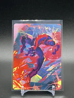 MTG: Spiderman Gold Stamped/Signed Art Card 30/54 - Image 1