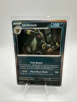 Umbreon 59/131 Prismatic Evolutions Pokemon Card Rare Holo NM - Image 1