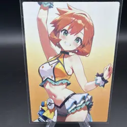 Misty Holographic Anime Collectible Trading Card - Image 2