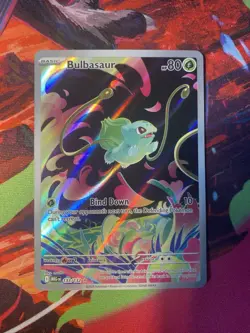 Pokemon Bulbasaur Holo Card 133/132 Me01: Mega Evolution NM Condition - Image 2