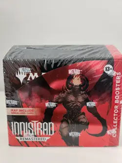 Magic The Gathering Innistrad Remastered Collector Booster Box SEALED NEW - Image 1