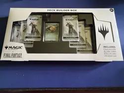 Magic The Gathering Final Fantasy. MTG Deck Builder Box. Sazh’s Chcobo, Sealed - Image 1