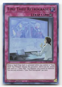 Yugioh Time Thief Retrograde GFTP-EN069 Ultra Rare 1st Edition NM - Image 1