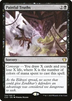 MTG Painful Truths ** Commander 2020 ** English (NM) - Image 1
