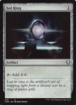 Sol Ring CMR 472 English NM - MTG - Image 1