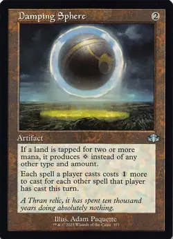 Damping Sphere (Retro Frame) DMR 377 English NM - MTG - Image 1