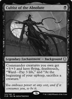 Cultist of the Absolute CLB 123 Normal English NM - MTG - Image 1