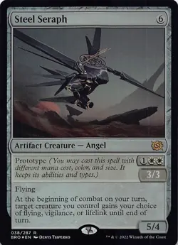 Steel Seraph BRO 38 Foil English NM - MTG - Image 1