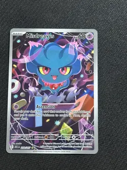 Misdreavus 233/217 Illustration Rare Ascended Heroes Pokemon Near Mint - Image 1