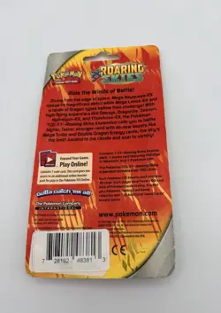 Pokemon XY Roaring Skies Sealed Blister Pack With Coin - Image 2