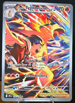Ethan's Typhlosion 190/182 Destined Rivals Illustration Rare - Image 1