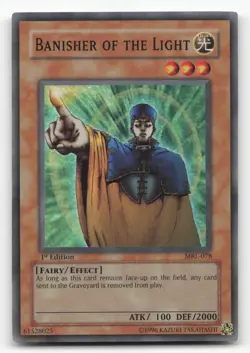 Yugioh Banisher of the Light MRL-078 Super Rare 1st Edition NM - Image 1