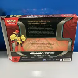 Pokemon TCG Armarouge ex Premium Collection Box Promo Foil Code Card 2023 - Image 2