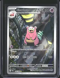 Slowbro 090/084 Illustration Rare Pitch Black Pokemon Holo NM/M - Image 1