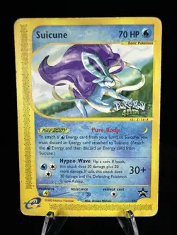 The Pokemon Company Suicune Pokemon TCG Wotc Promo 53/53 Regular 70HP Eng 2002 - Image 1