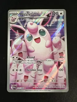 Wigglytuff 105/094 Pokemon Phantasmal Flames Illustration Rare Full Art Holo NM - Image 1