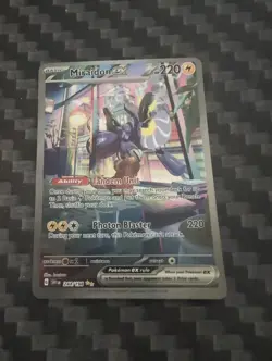 Pokemon TCG Scarlet & Violet Base Set Miradion EX 244/198 - Image 2