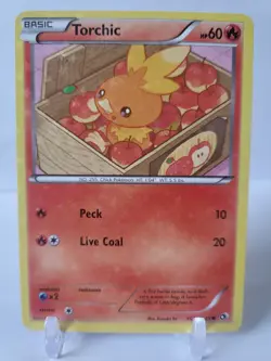 Pokemon TCG Torchic RC5/RC25 Legendary Treasures Radiant Collection Holo - Image 1