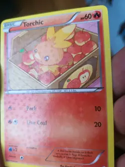Pokemon TCG Torchic RC5/RC25 Legendary Treasures Radiant Collection Holo - Image 3