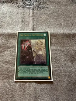 Yugioh - The Fallen & The Virtuous - CH01-EN019 - Ultra Rare - NM - Image 1