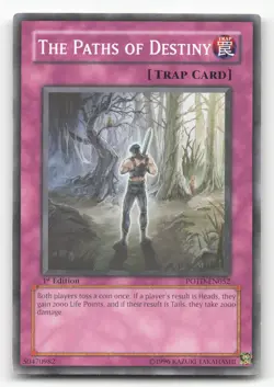 Yugioh The Paths of Destiny POTD-EN052 Common 1st Edition NM - Image 1