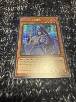 Yugioh Denko Sekka MP25-EN136 1st Edition Prismatic Secret Rare NM - Image 1