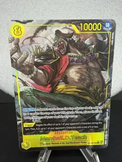 One Piece TCG Marshall D. Teach OP16-119 SEC Alt Art The Time of Battle ENGLISH - Image 1