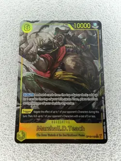 One Piece TCG Marshall D. Teach OP16-119 SEC Alt Art The Time of Battle ENGLISH - Image 3