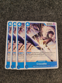 X4 Crocodile OP16-045 UC One Piece OP16 The Time of Battle NM - Image 1