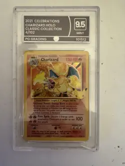 Charizard 4/102 Holo Rare 2021 Celebrations Classic Collection English PG 9.5 - Image 1