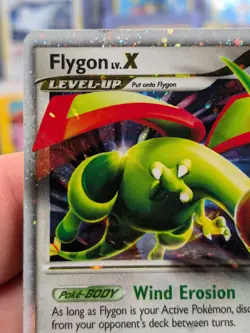 Pokemon TCG Flygon LV.X Rising Rivals 105 Holo Rare Holo LV.X - Image 3
