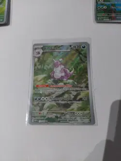 Pokemon Nidoking 174/165 Sv: Scarlet & Violet 151 Illustration Rare Holo 170HP - Image 1