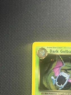 Pokemon Dark Golbat TCG Team Rocket Holo Card 7/82 Unlimited Rare NM Condition - Image 2