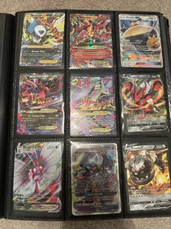 Pokemon GO Pokemon TCG 117-Card Binder Lot Holo/Foil incl Pikachu V, GX/EX. - Image 3