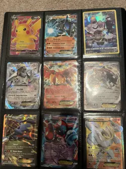 Pokemon GO Pokemon TCG 117-Card Binder Lot Holo/Foil incl Pikachu V, GX/EX. - Image 4