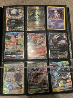 Pokemon GO Pokemon TCG 117-Card Binder Lot Holo/Foil incl Pikachu V, GX/EX. - Image 5