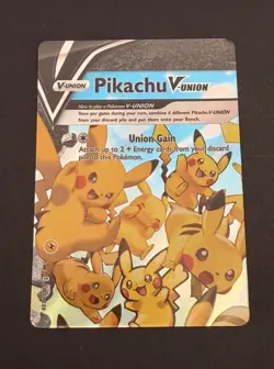 Pikachu V-Union [Set of 4] SWSH: Sword & Shield Promo Cards Holo - Image 2
